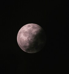 Penumbral lunar eclipse 5th June 2020