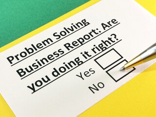 Fototapeta premium Questionnaire about marketing.