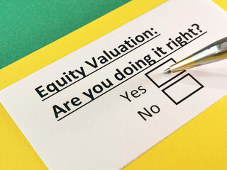 Fototapeta premium Questionnaire about marketing.