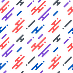 Geometric seamless pattern. Abstract background template design. Applicable for Fabric Print, Cover, Paper, wallpaper. Vector Eps10.