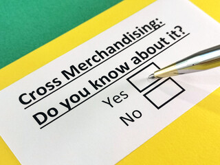 Questionnaire about marketing.