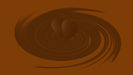 
chocolate hearts