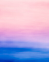 Obraz premium abstract blue, pink, orange sky and sea