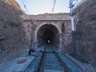 tunnel of the Santa Fe de Mondujar railway (Spain)

