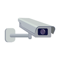 Camera cctv vector icon.Cartoon vector icon isolated on white background camera cctv.