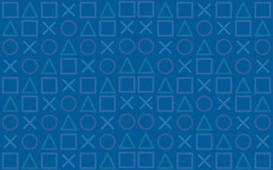 Modern Blue background. Game wallpaper concept.Seamless Pattern.