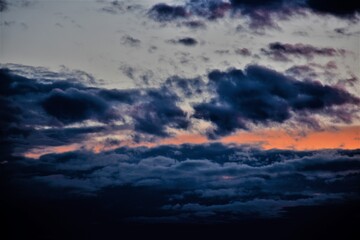 Fototapeta premium Po zachodzie słońca