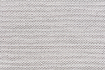 Fototapeta na wymiar Linen canvas texture in white color for your personal design work.