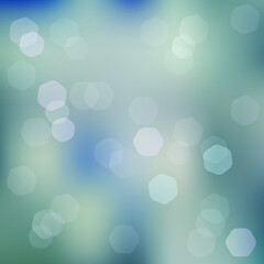 background blurred with highlights