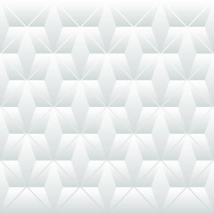 Fototapeta premium Background 3d paper, White abstract geometric texture. Art style can be used in cover design, book design, poster, cd cover, flyer, website backgrounds