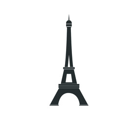 Eiffel tower icon.  Vector illustration of eiffel tower.  Paris icon