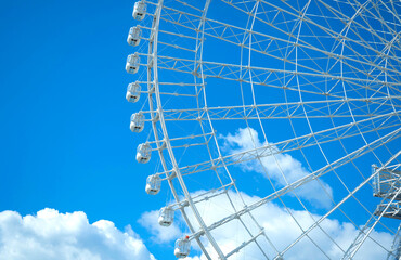 青空と観覧車