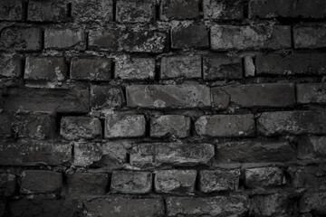 dark old brick wall backdrop