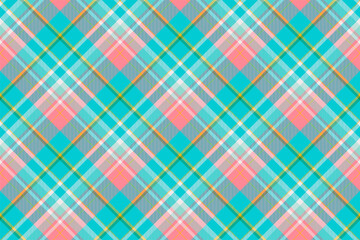 Tartan scotland seamless plaid pattern vector. Retro background fabric. Vintage check color square geometric texture.