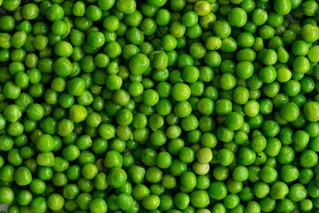 young green peel close-up