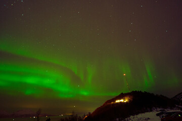 Northern Lights over Bødo Norway in February 2020