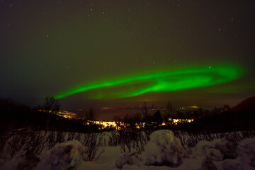 Northern Lights over Bødo Norway in February 2020