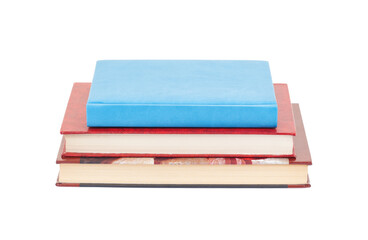 Books isolated on white background.
