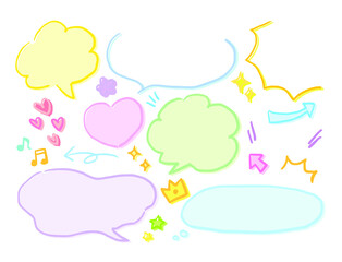 Callout patterns with different shapes