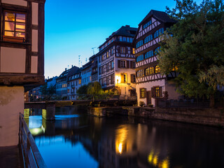 Petite France area in Strasbourg