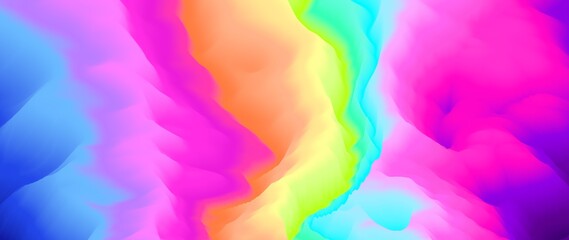 Color explosion. Paint splash. Abstact wallpaper. Multicolor glow. Neon. Fractal. Digital art. Fairy. Futuristic. Surreal texture. 3d illustration. Magical. Imagination. Creative.