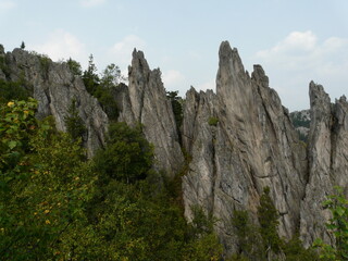 Mount Taganay near the city of Zlatoust in the Chelyabinsk region of Russia