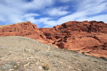 Red rock canyon in Nevada,USA