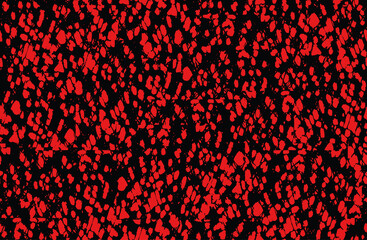 Fototapeta na wymiar Red grunge background. Seamless abstract texture. A chaotic repeating pattern. Pop art handmade