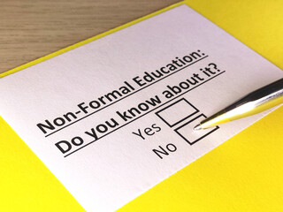 Questionnaire about education