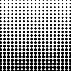 Abstract halftone dots background. Vector illustration