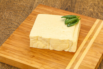 Asian vegetarian tofu soya cheese