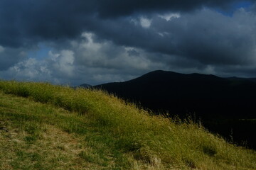 Cielo nuvoloso, Montagna, Monte Tuscolo, Italia