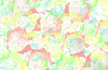 Fototapeta na wymiar Abstract Watercolor Background Patern Illustration Design.. Spring Pattern.