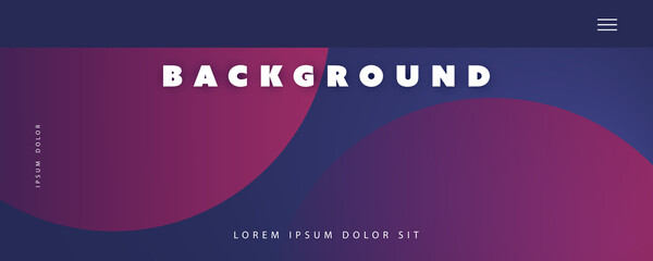 Abstract Purple and Phantom Blue Minimal Geometric Pattern Background, Multi Purpose Template, Gradient Shapes Composition, Futuristic Poster, Header or Landing Page Design - Vector Illustration