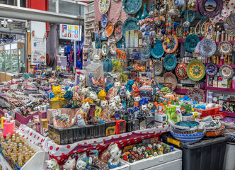Souvenirs in the markets in Sydney CBD