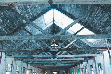 Weathered Ceiling Beams