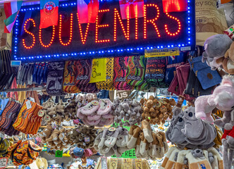 Souvenirs in the markets in Sydney CBD