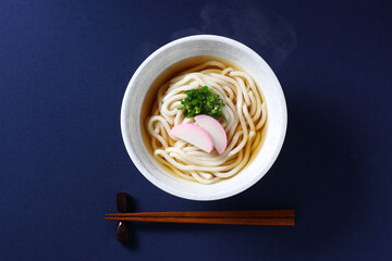 かけうどん、俯瞰