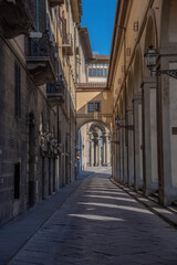 Naklejka na ściany i meble Charming narrow streets of Florence