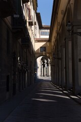 Charming narrow streets of Florence