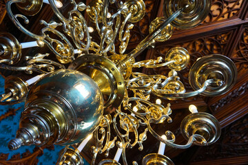 detail of lednice castle interior