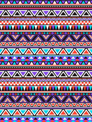 Tribal seamless colorful geometric pattern. Ethnic striped vector texture.Traditional ornament.