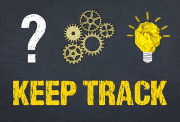 Obraz premium Keep Track