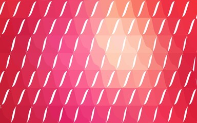 Light Red vector abstract textured polygonal background. Blurry triangle design. Pattern can be used for background.