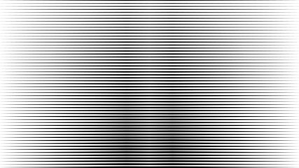 Abstract Black horizontal Striped Background . Vector