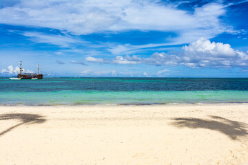 Caribbean sea view, bavaro beach, Punta cana, Dominican Republic