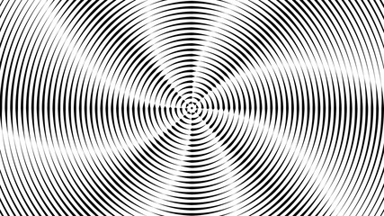 Radiating Lines in Circle Form .  Vector Illustration . Abstract Geometric ,Striped background