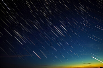 circumpolaire pose longue étoiles © Thomas