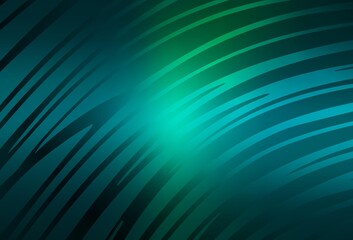 Light Blue, Green vector background with lines.