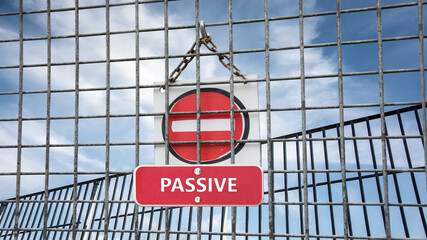 Street Sign to Active versus Passive